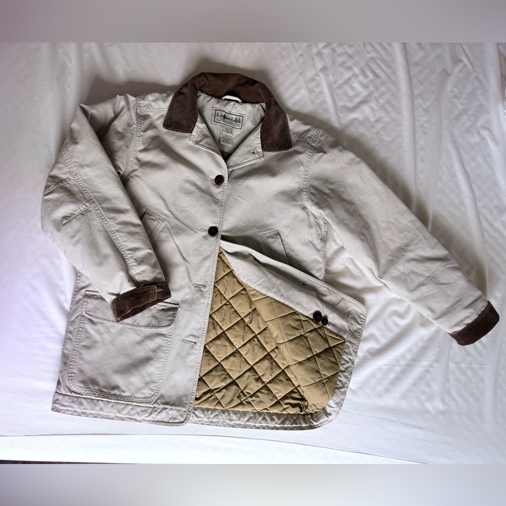 LLBEAN Adirondack coat quilted